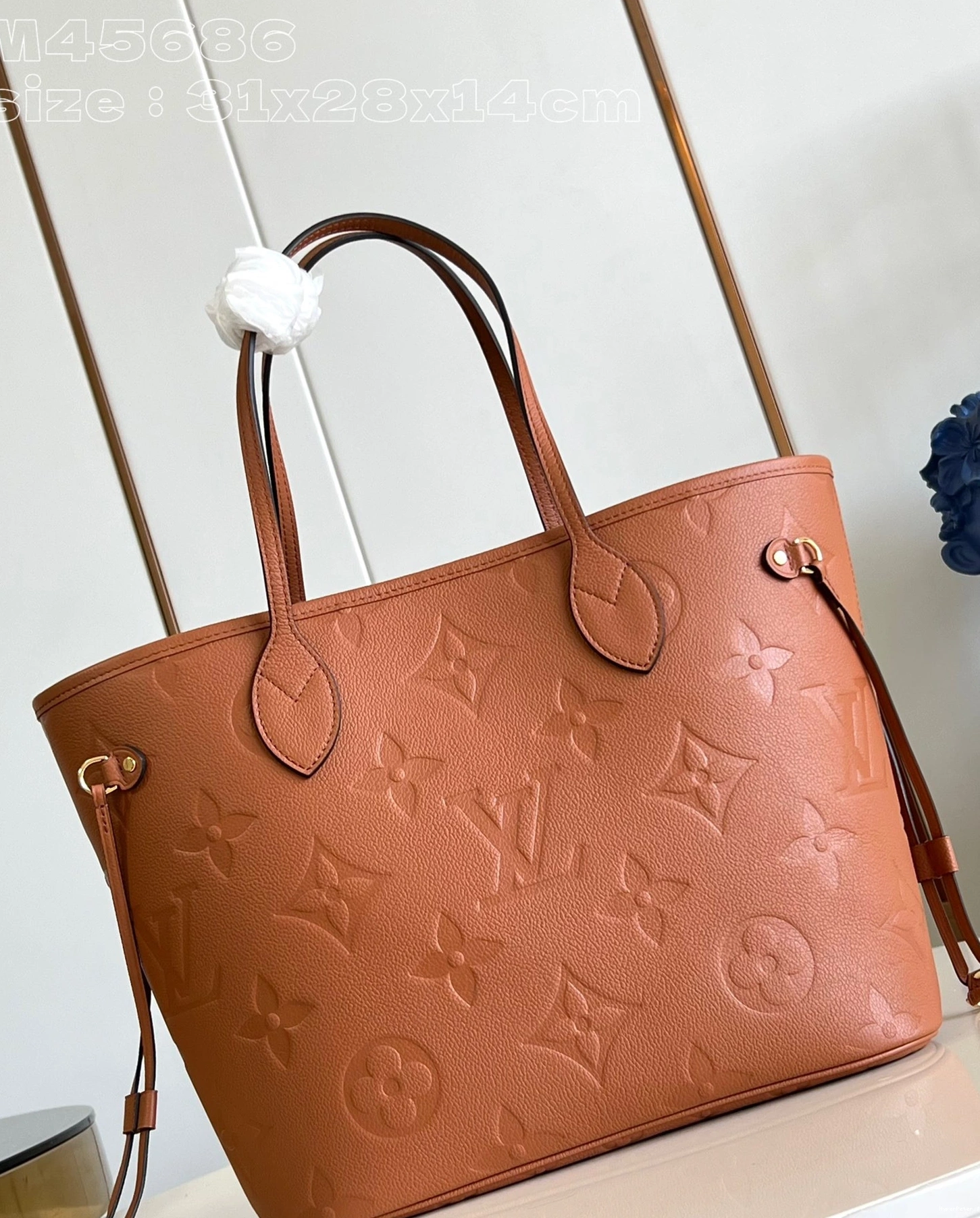 VUITTON NEVERFULL LOUIS MM-31*28*14cm 0725